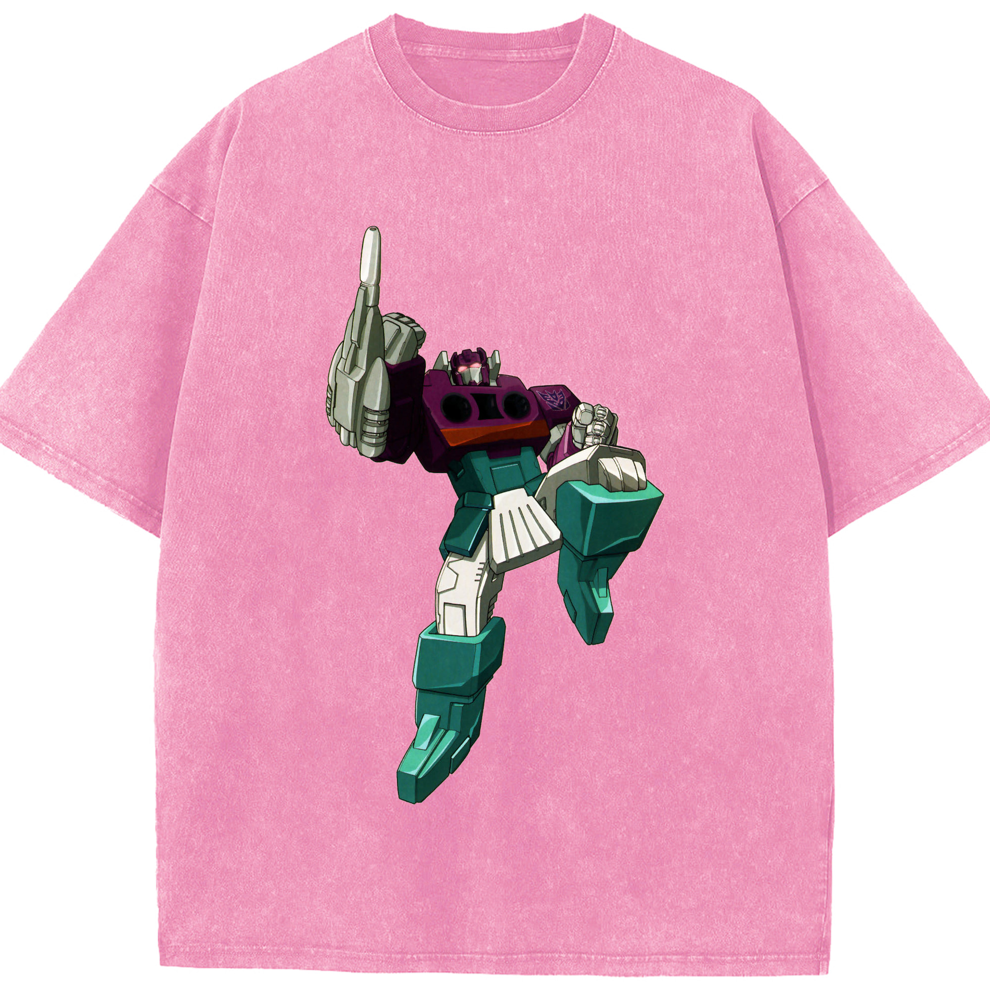 （画像用）  綿100% ヴィンテージ風 半袖Tシャツ（フロントプリント）